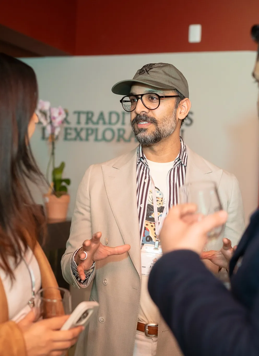 Dr. Akhil Reddy at the winery