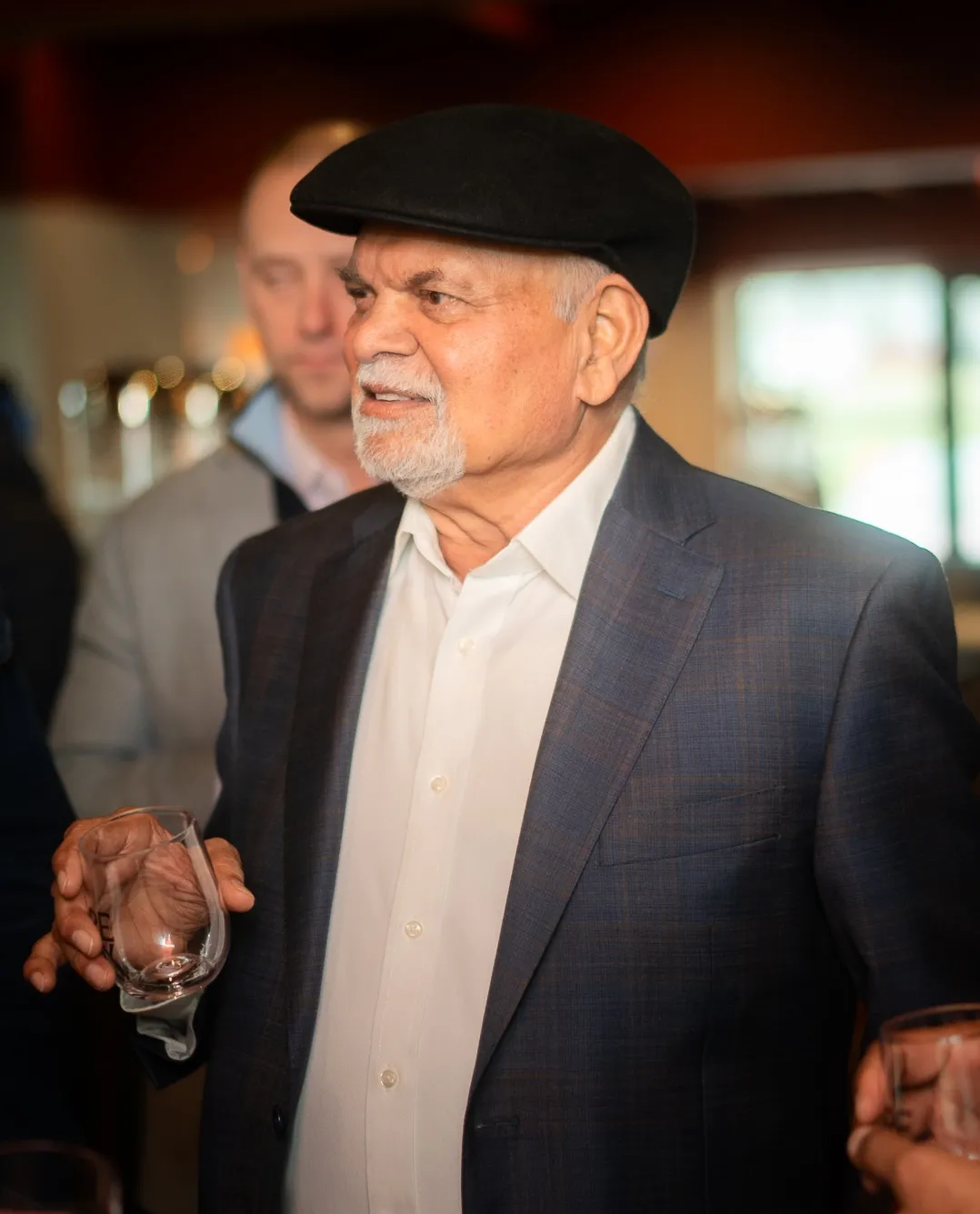 Dr. Vijay Reddy at the winery